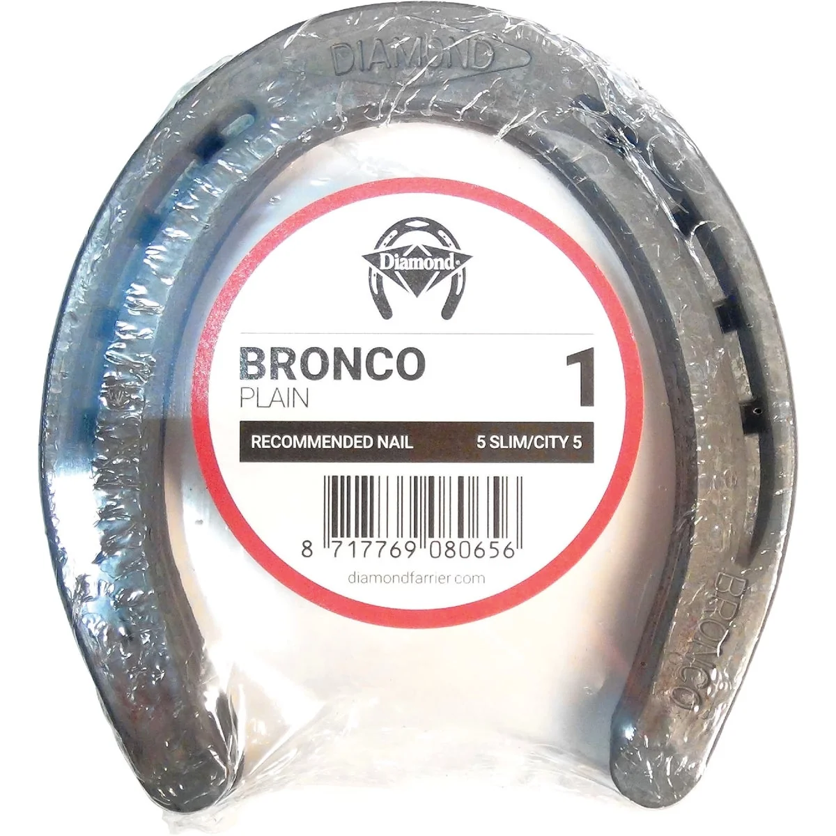 First-Class Diamond Plain Bronco Front Hind 5-2 5 In. Horseshoe 1-Pair Recyclable