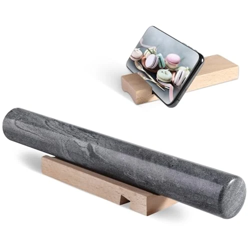 First-Class African Natural Marble French Rolling Pin Certified