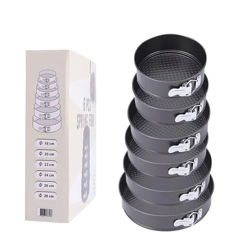 Sophisticated Springform Pan 6 Count Versatile