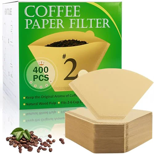 World-Class 400 Count Cone Coffee Filters Consistent