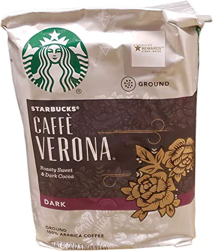 Detailed Caffe Verona Dark Roast Ground Coffee 40 Ounce Enhanced