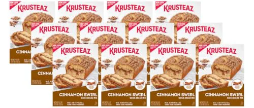 Long-Lasting Cinnamon Swirl Quick Bread Mix 234 Ounce Elite
