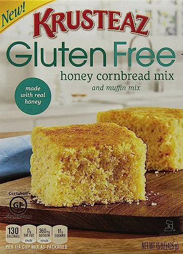 Consistent Gluten Honey Cornbread Mix And Muffin Mix 30 Ounce Clean