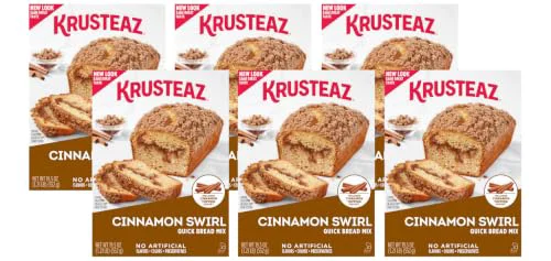 Crafted Cinnamon Swirl Quick Bread Mix 117 Ounce Sustainable