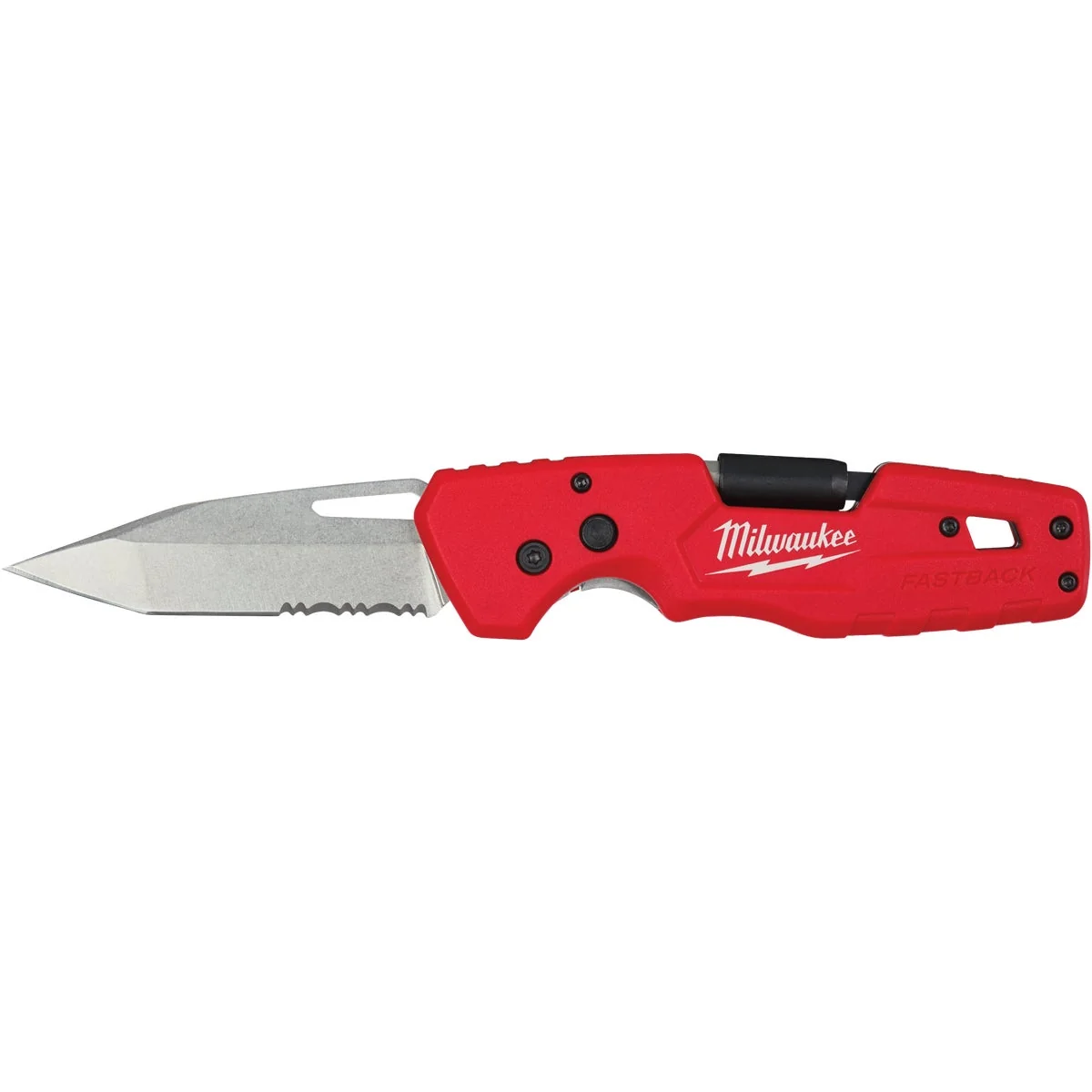 Soft Milwaukee FASTBACK 3 In. 5-In-1 Folding Knife Dependable