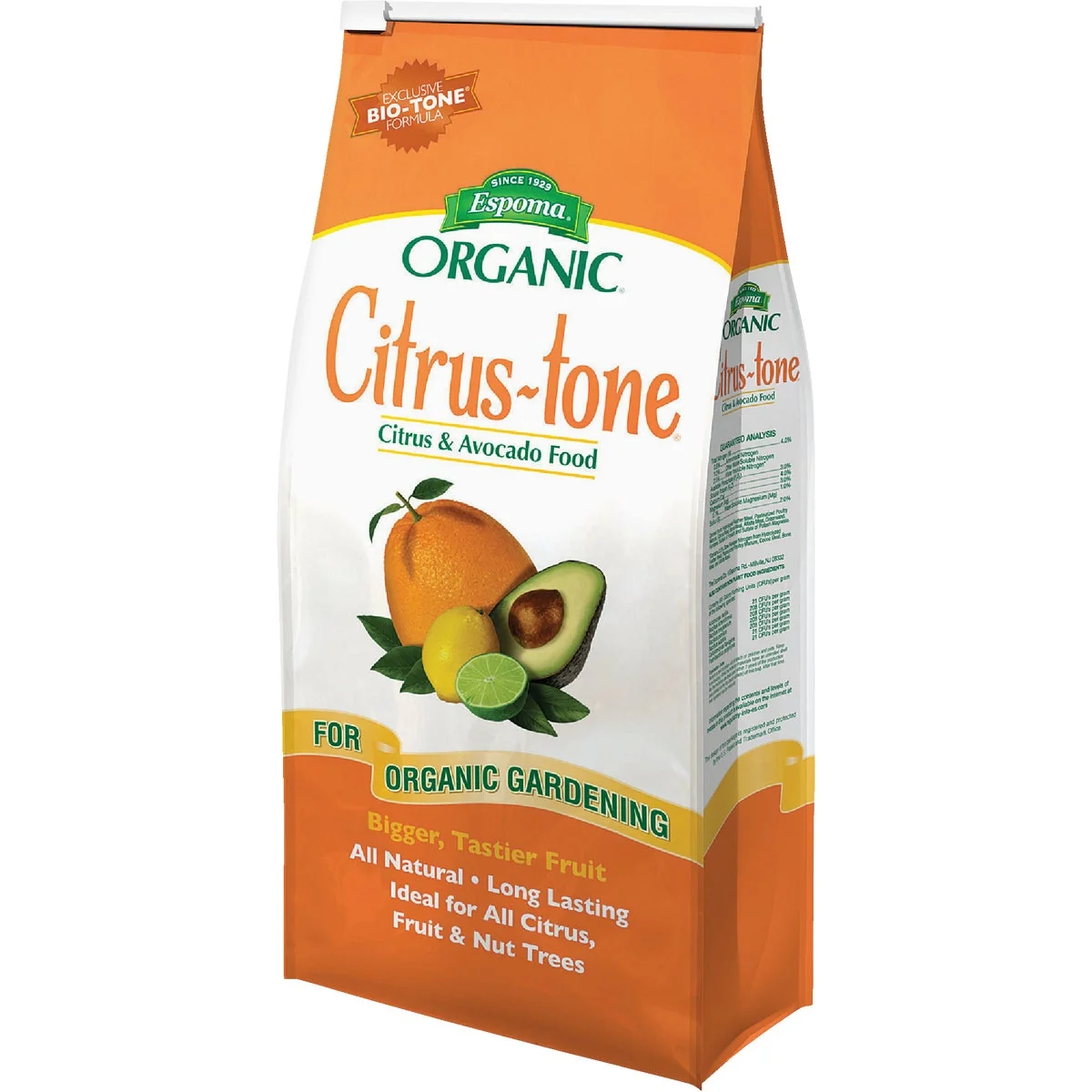 Effective Espoma Organic 4 Lb. 5-2-6 Citrus-tone Dry Plant Food Dependable
