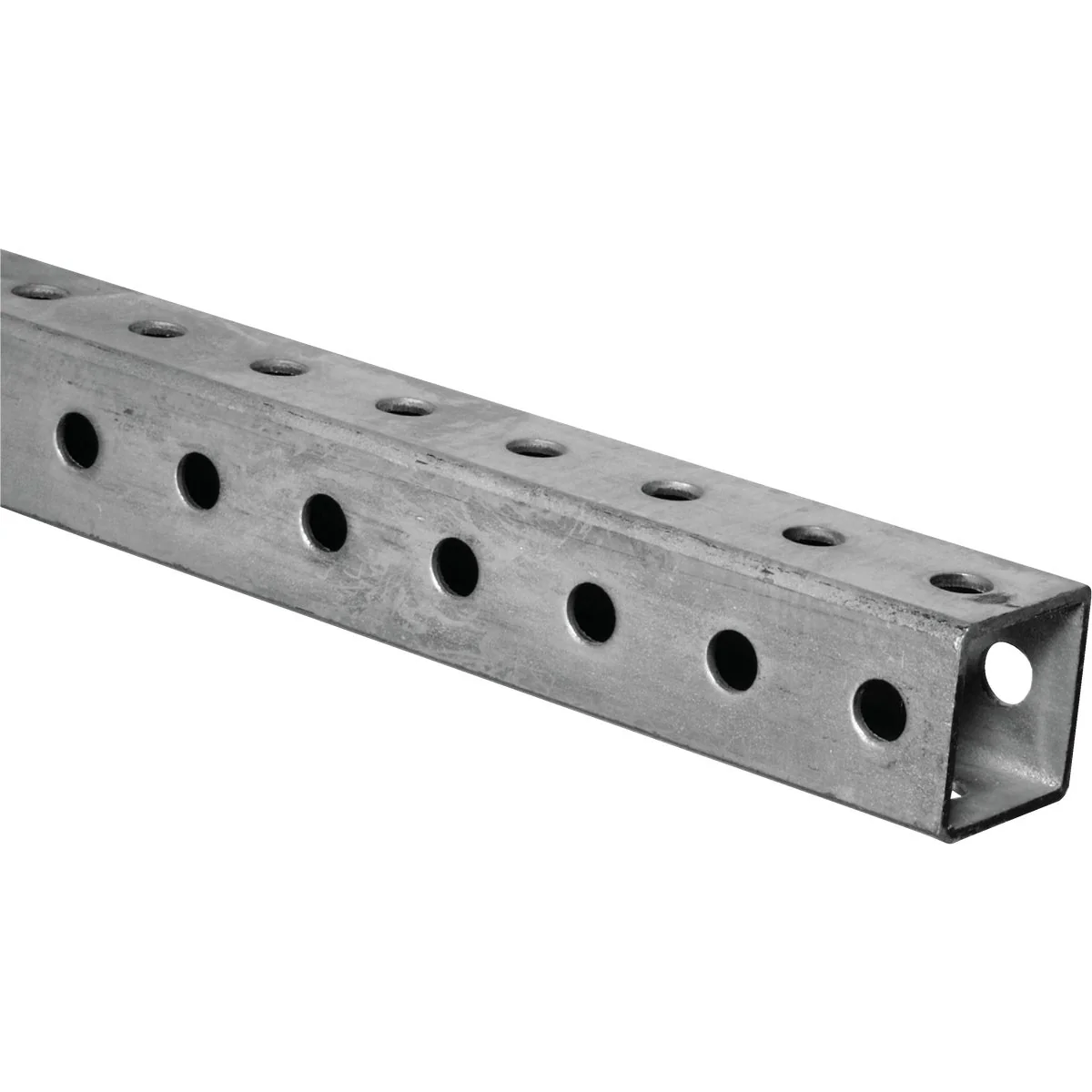 Breathable HILLMAN Steelworks 1 In. x 3 Ft. Steel Perforated Square Tube Easy-to-Use