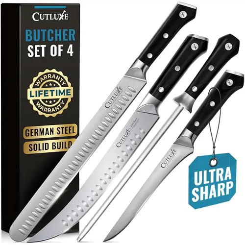 Proven Butcher Knife Set 4 Count Trusted