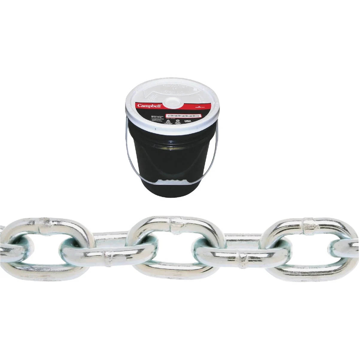 Reusable Campbell 1 2 In. 40 Ft. Zinc-Plated Low-Carbon Steel Coil Chain Stylish