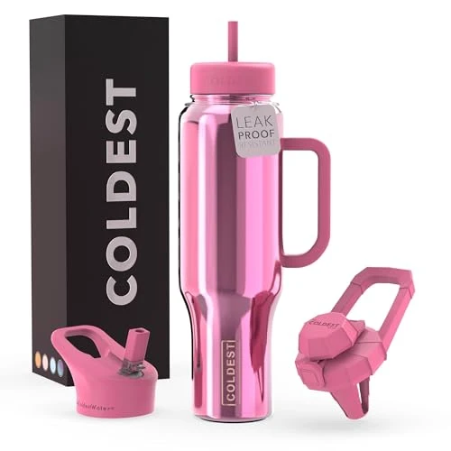 Soft Coldest Tumbler with Handle and Straw Innovative