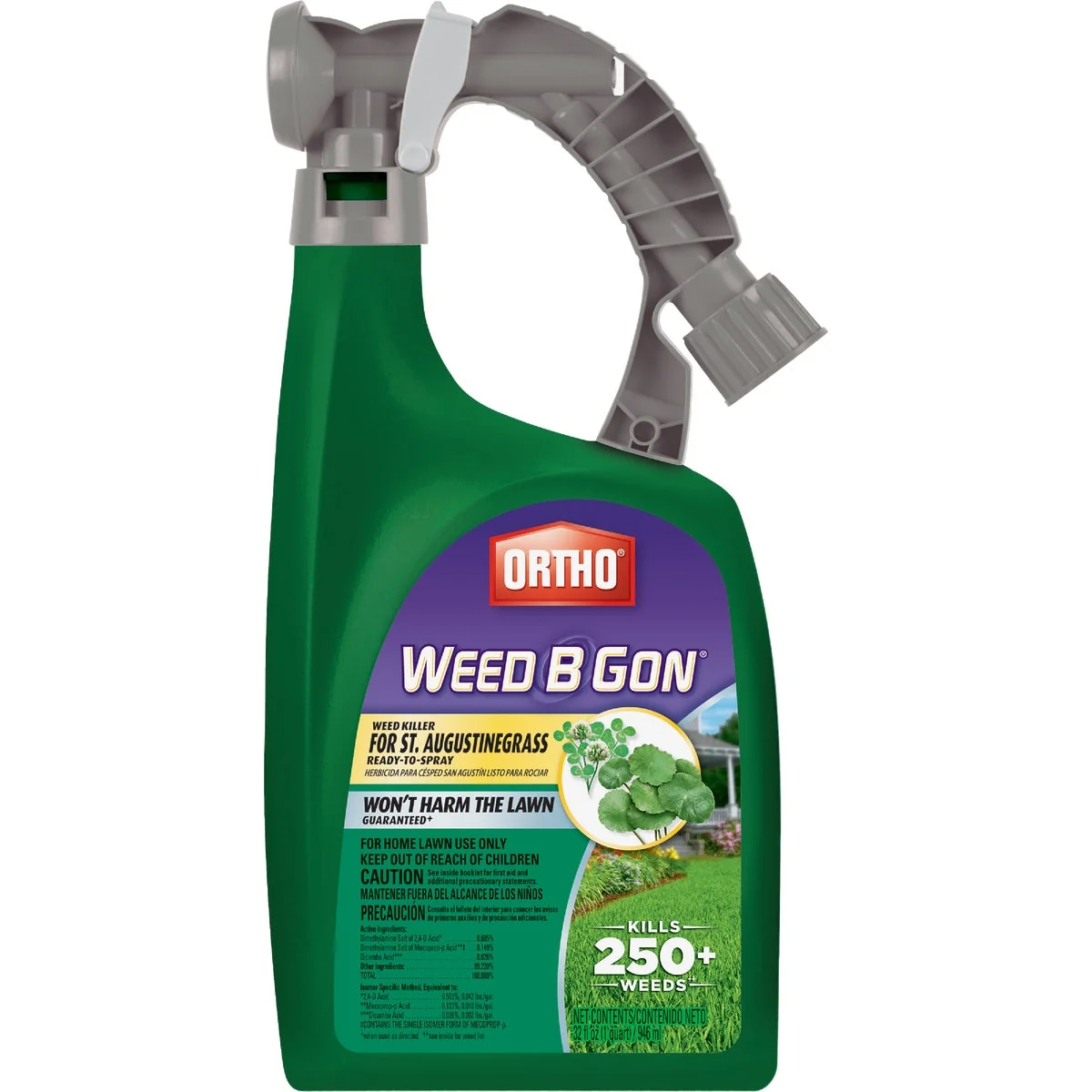 Durable Ortho Weed-B-Gon 32 Oz. Ready To Spray Weed Killer For St Augustine Grass User-Friendly
