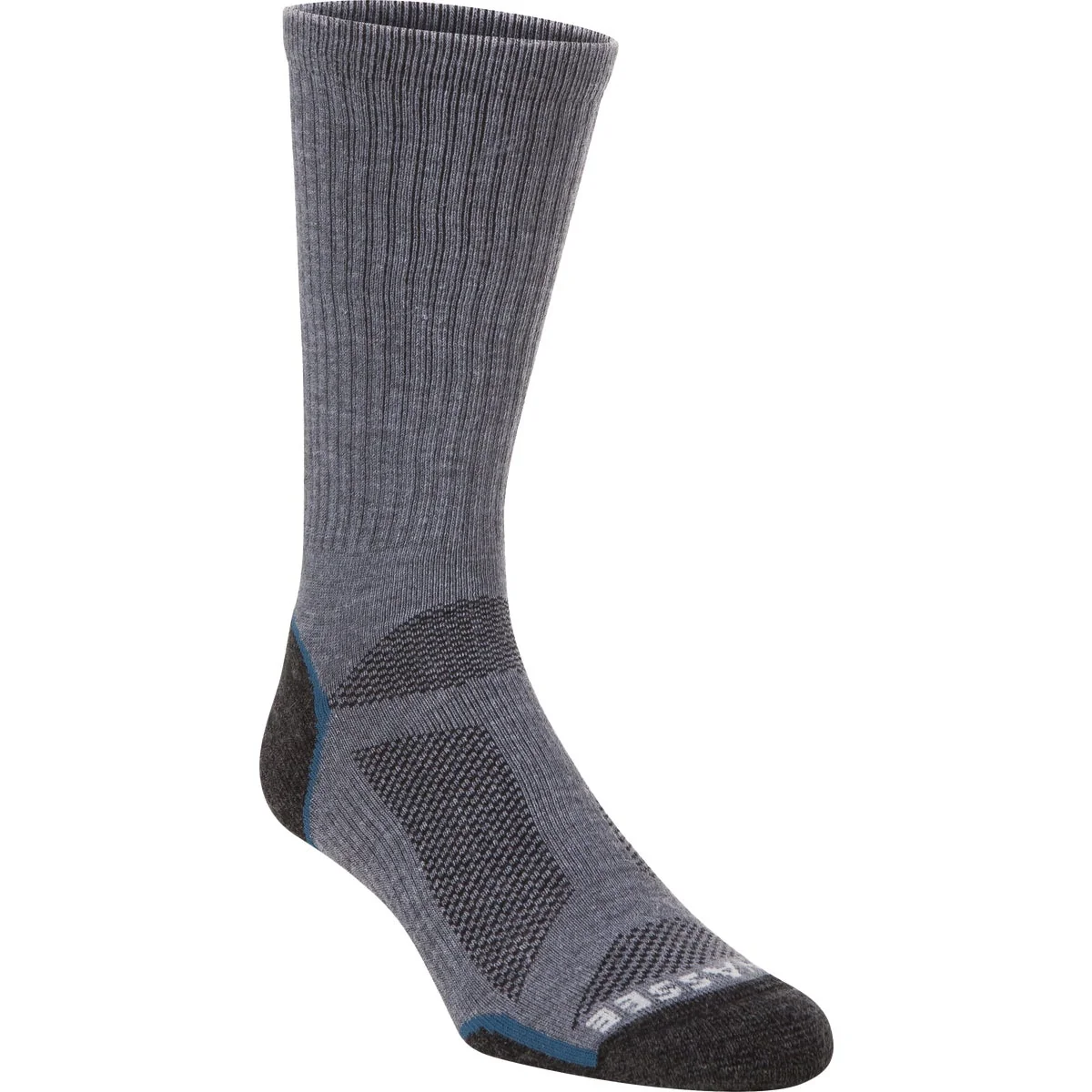 Powerful Hiwassee Trading Company Extra Large Charcoal Blue Lightweight Performance Tech Crew Sock Excellent
