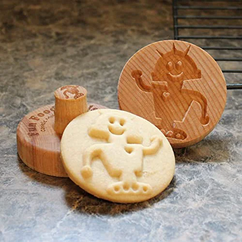 Fast Wood Cookie Stamp Original Design