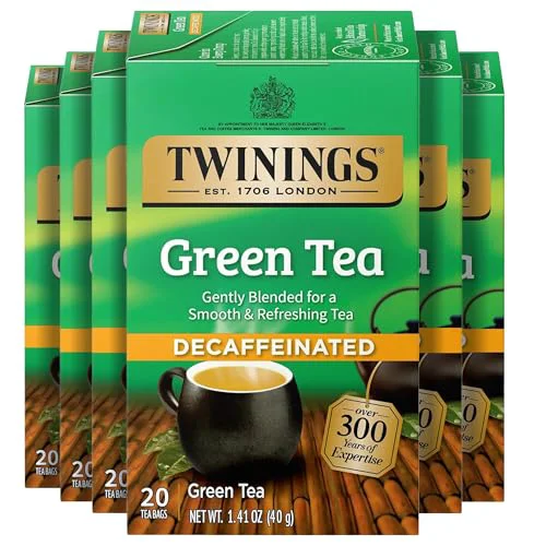 Long-Lasting Decaffeinated Green Tea Bags 120 Count Artisan