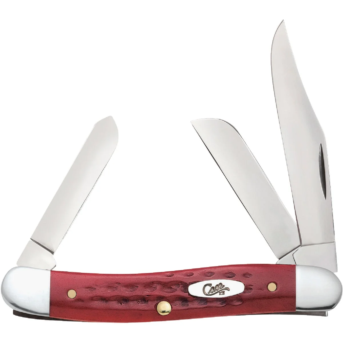 Specialty Case Pocket Worn Medium Stockman 2.57 In. 1.88 In. 1.71 In. Folding Knife Genuine