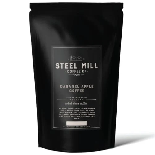 Original Caramel Apple Whole Bean Coffee 80 Ounce Clean