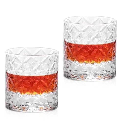 Certified Classic Whiskey Glasses Set of 2 2 Count Exclusive