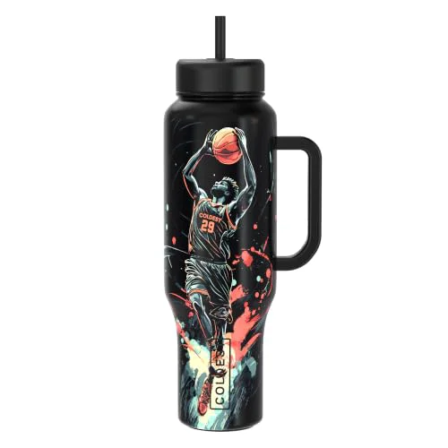 Easy-to-Use Coldest Tumbler with Handle and Straw Traditional