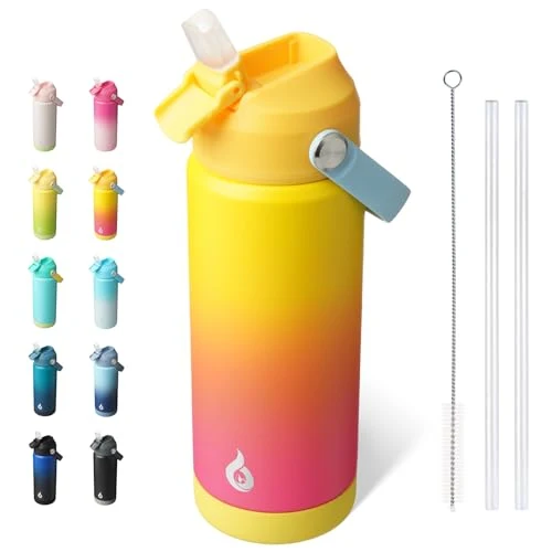 Fashionable 18oz Insulated Water Bottle Green