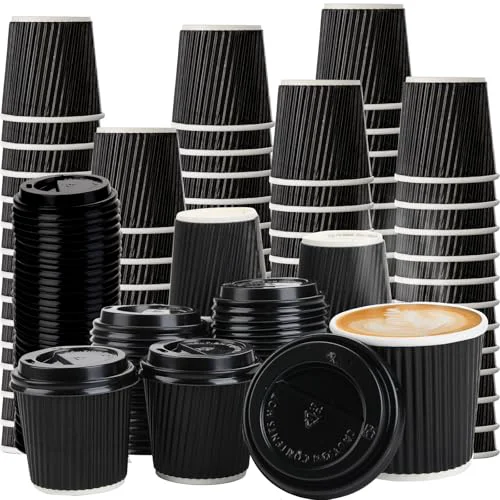 Smooth 4oz Disposable Paper Espresso Cups 200 Count Relaxed