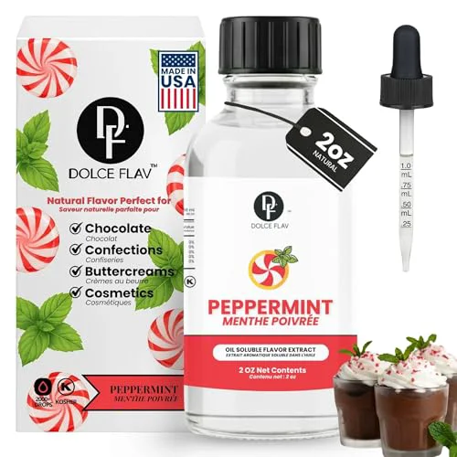 Lightweight Natural Peppermint Extract 2 Fl Oz Comfortable