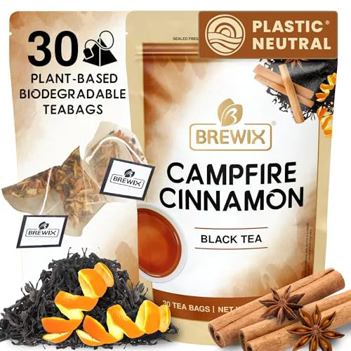 Fast Campfire Cinnamon Black Tea 30 Count Long-Lasting
