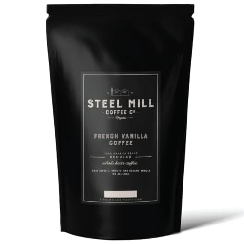 Flexible French Vanilla Medium Roast Whole Bean Coffee 32 Ounce Trendy