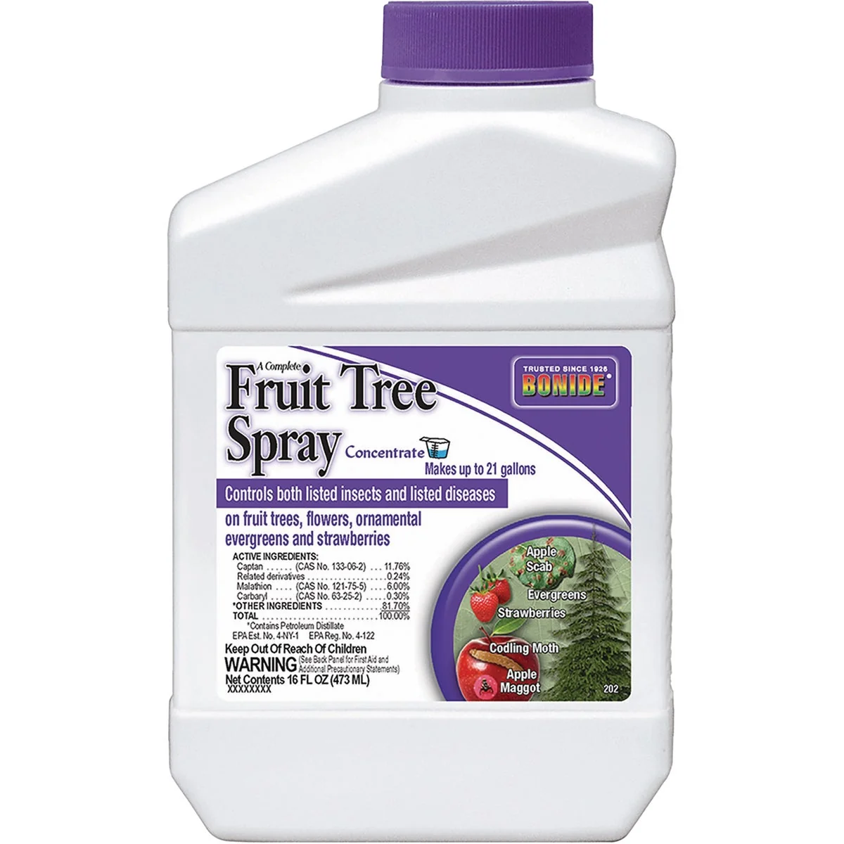 Fast Bonide 1 Pt. Concentrate Fruit Tree Insect Disease Killer Original