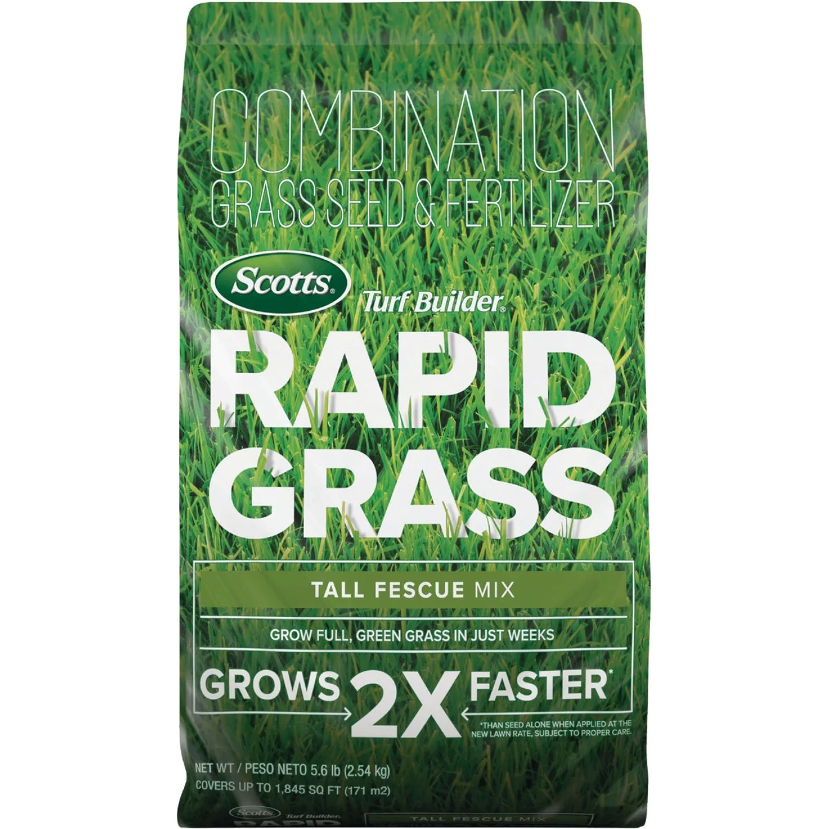 User-Friendly Scotts Turf Builder Rapid Grass 16 Lb. Tall Fescue Mix Seed Fertilizer Combination Fashionable