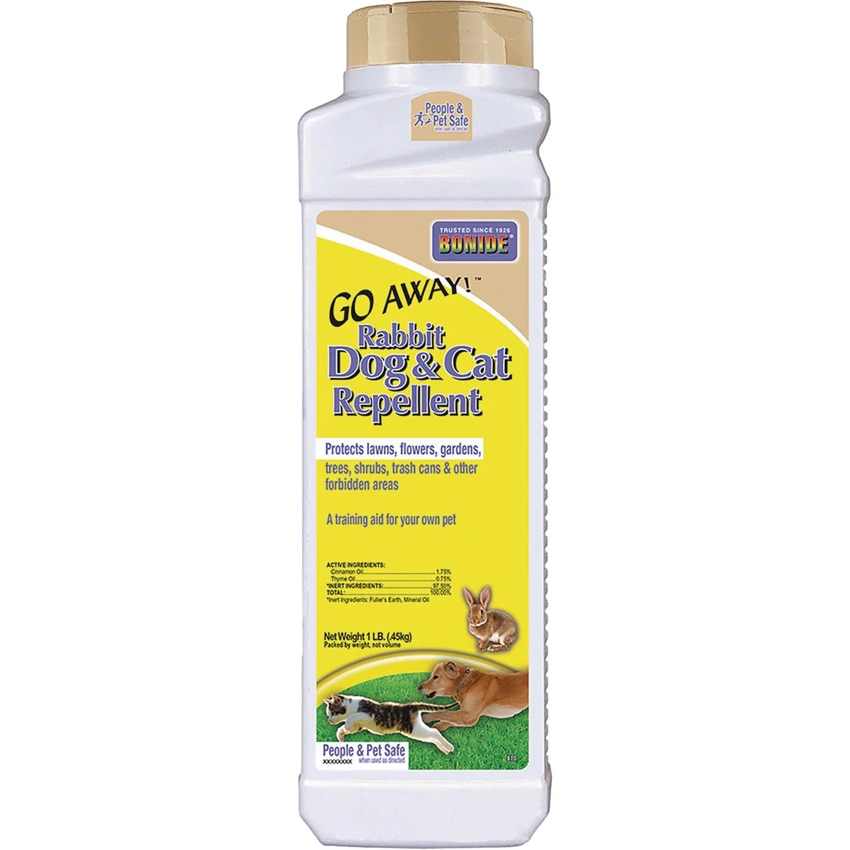 Eco-Friendly Bonide Go Away 1 Lb. Granular Rabbit Dog Cat Repellent Specialty