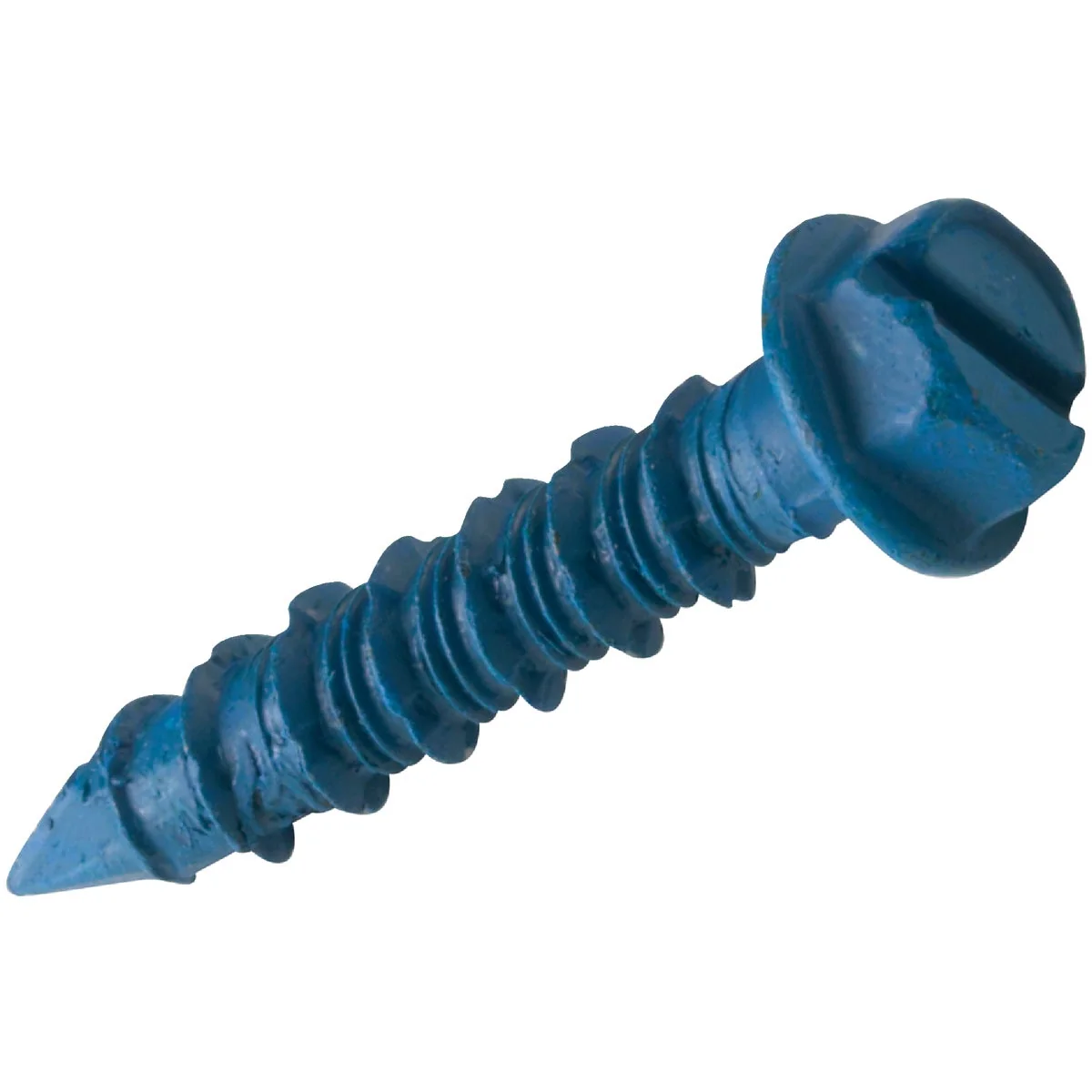 Innovative Tapcon 1 4 In. x 1-1 4 In. Slotted Hex Washer Concrete Screw Anchor 8 Ct. Functional