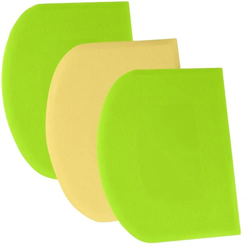 Authentic Dough Scraper Bench Scraper 3 Count Proven