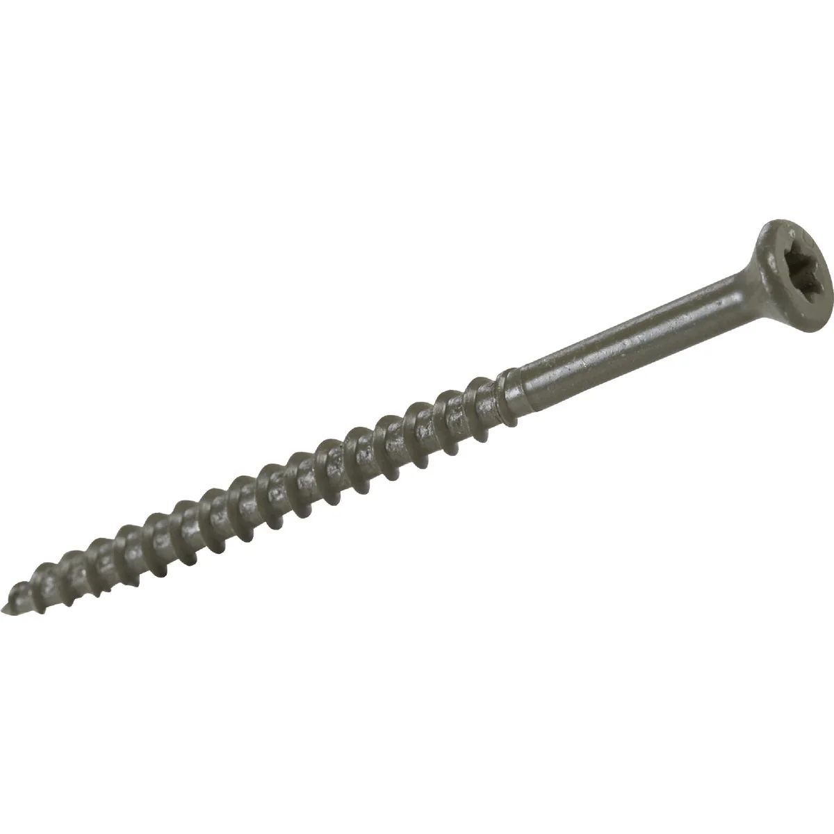 Premium Material Do it 9 x 3 In. Green Bugle-Head Wood Deck Screw 1 Lb. Box Clean