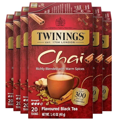 Soft Chai Spiced Black Tea Bags 120 Count Smooth