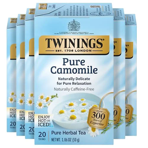 Eco-Friendly Pure Camomile Herbal Caffeine 120 Count Organic