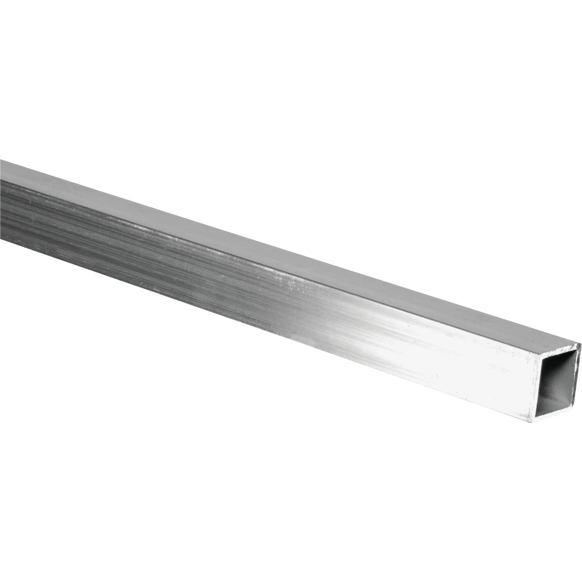 Convenient HILLMAN Steelworks 1 In. x 8 Ft. x 1 16 In. Aluminum Square Tube Flexible