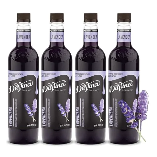 Traditional Lavender Syrup 25.4 Fl Oz Authentic