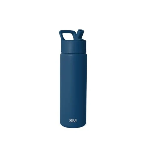 User-Friendly Insulated Water Bottle with Straw Smart