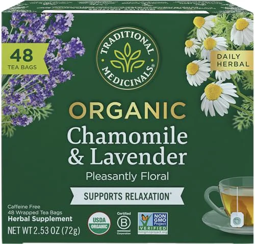 Smooth Organic Chamomile Lavender 48 Count