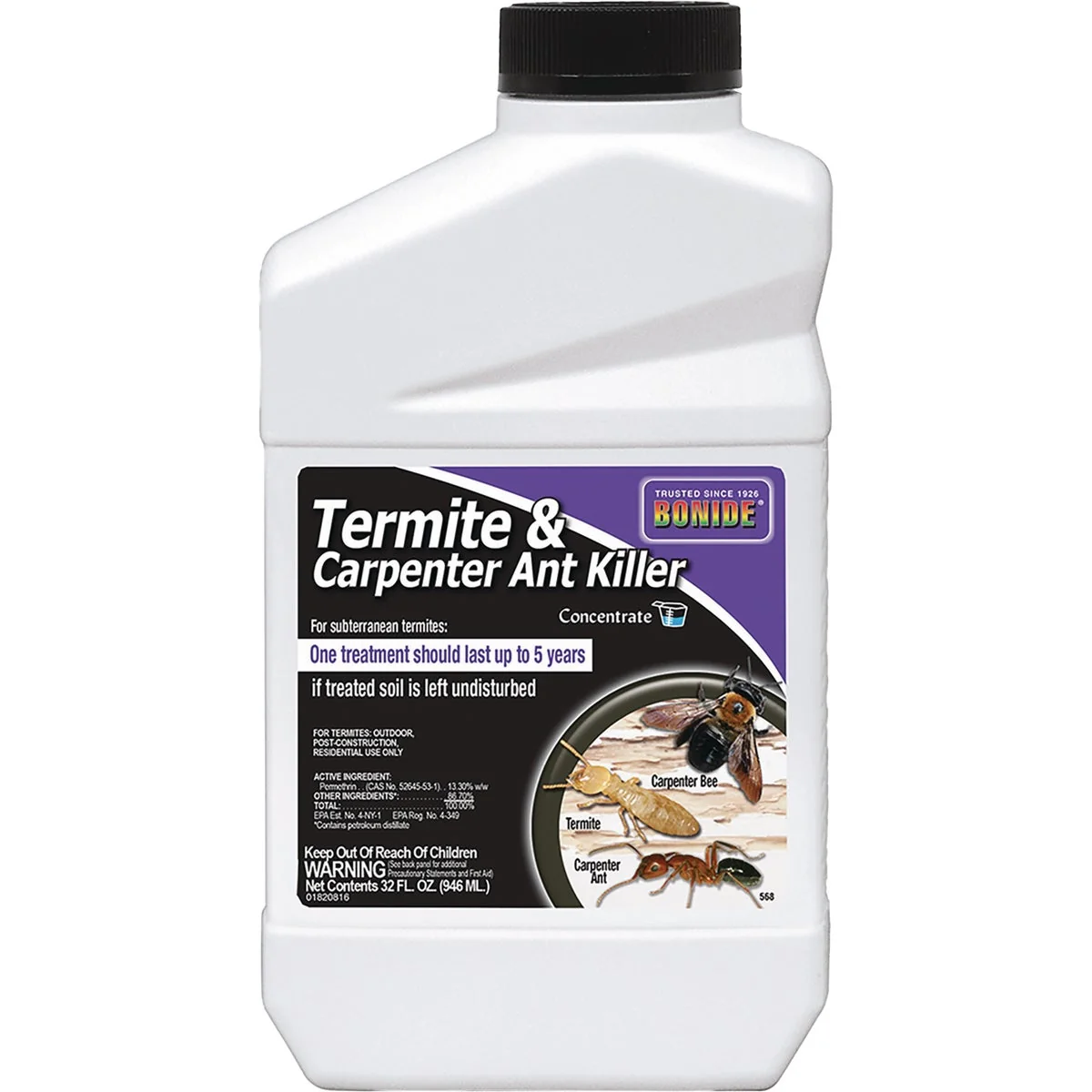 Reliable Bonide 32 Oz. Concentrate Outdoor Termite Carpenter Ant Killer Professional