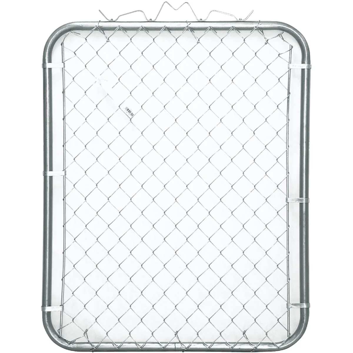 Outstanding Midwest Air Tech Single Walk 35 In. W. x 58 In. H. Chain Link Gate Lightweight