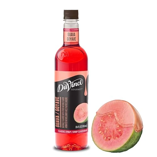 Reusable Classic Guava Syrup 25.4 Fl Oz Original Design
