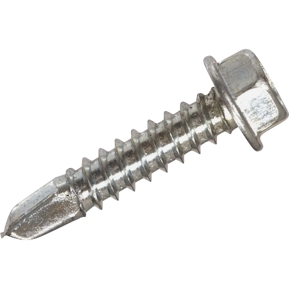Dependable Hillman 1 4 In. – 14 x 1-1 2 In. Hex Washer Head Self-Drilling Sheet Metal Screw 100 Ct. Functional
