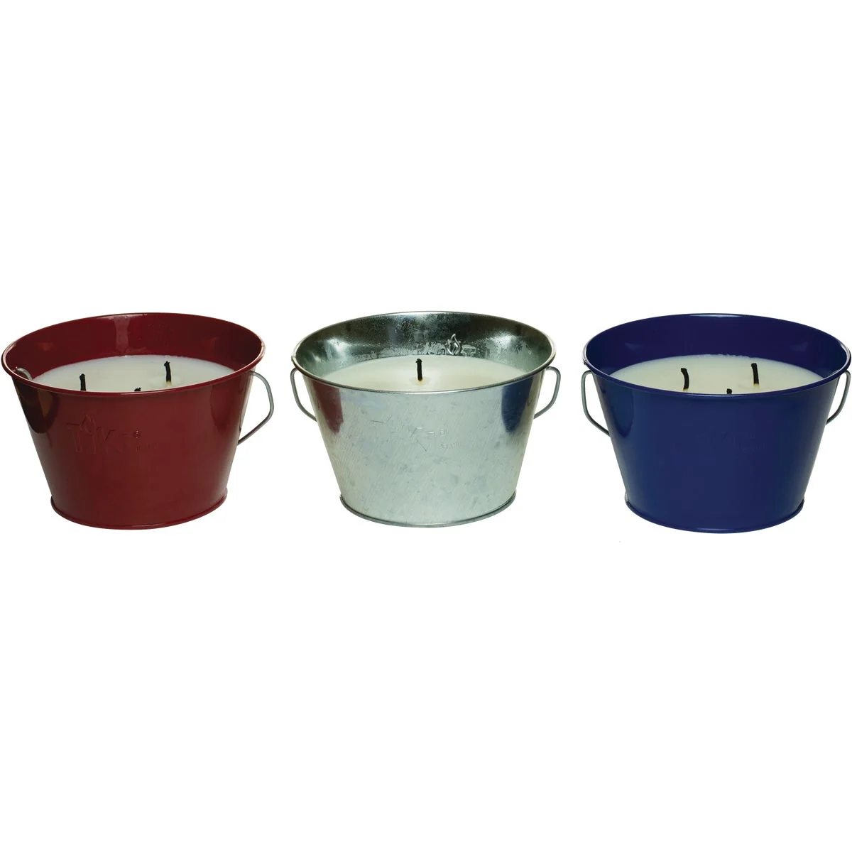 Original Design Tiki 28 Oz. 3-Wick Citronella Bucket Reusable