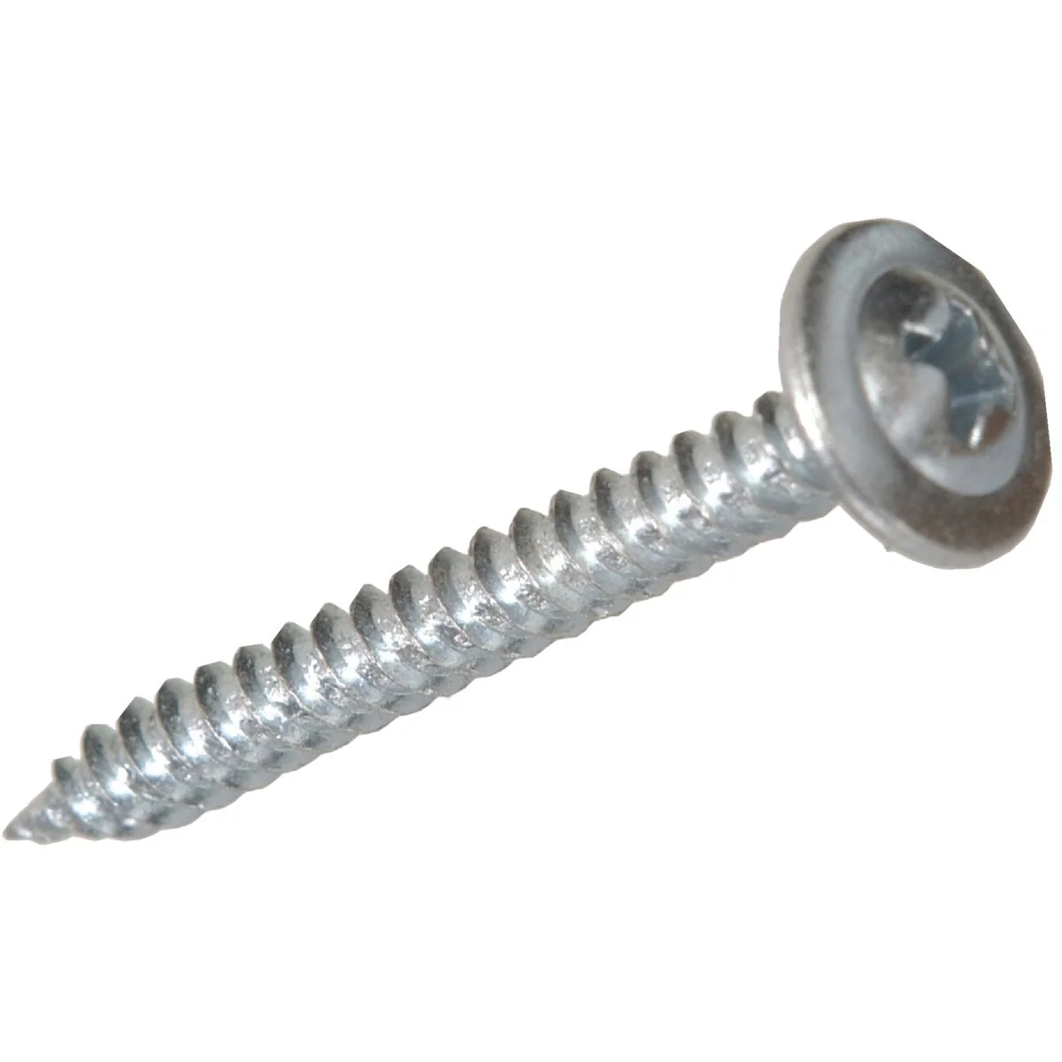 Specialty Hillman 8 x 1 In. Zinc Modified Truss Head Needle Point Lath Screw 100 Ct. Natural