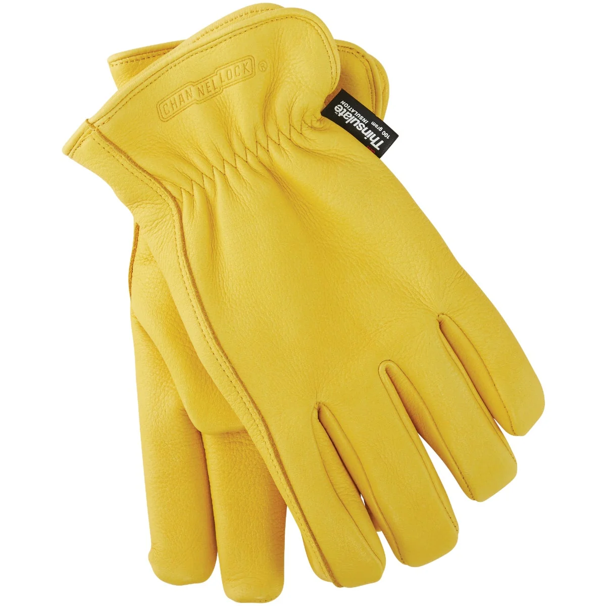 Secure Channellock Men’s Medium Deerskin Winter Work Glove Stylish