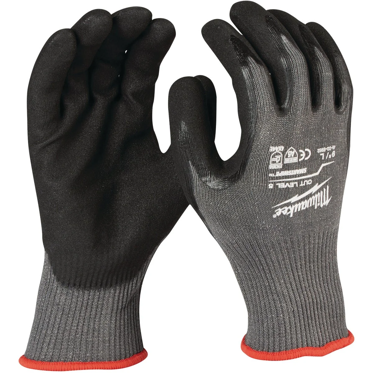 Traditional Milwaukee Unisex XL Nitrile Coated Cut Level 5 Work Glove Optimized