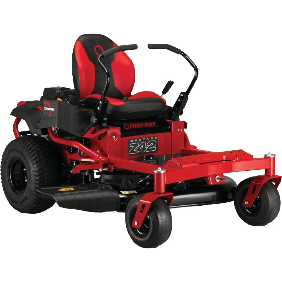 Environmentally Friendly Troy-Bilt 42 In. Zero Turn Riding Mower Selected