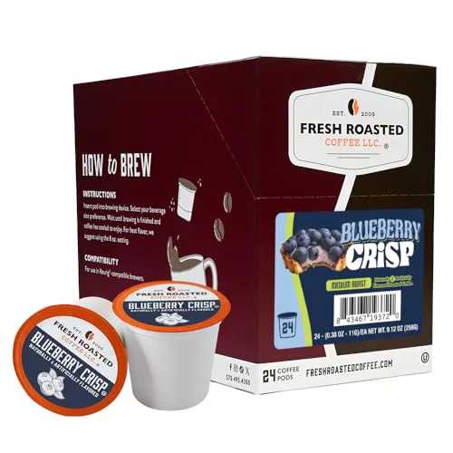 Stylish Blueberry Crisp Flavored K 24 Count Reusable