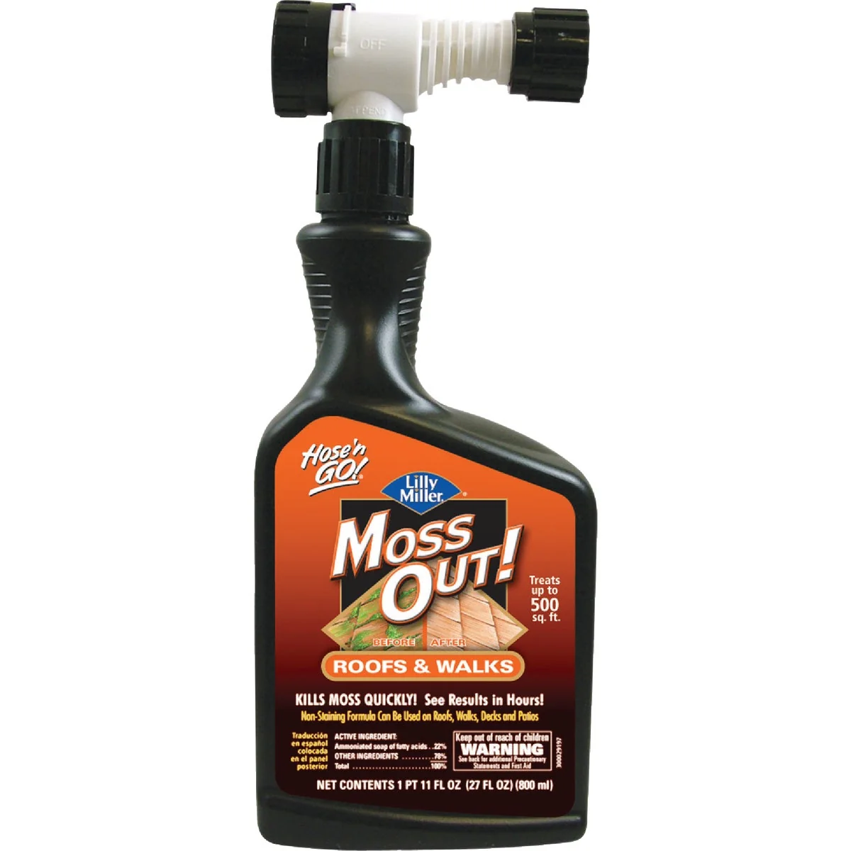 Recyclable Lilly Miller MOSS OUT 27 Oz. Ready To Spray Moss Algae Killer Top-Quality
